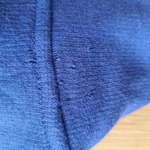 Boss Orange Long Sleeve Zip-up Blue Sweater Size L - Picture 5 of 12